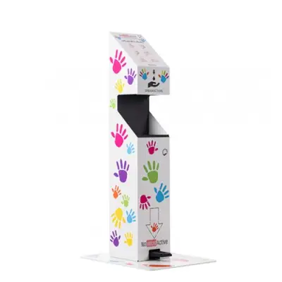 Stand dozare gel pentru dezinfectarea mainilor - KIDS
