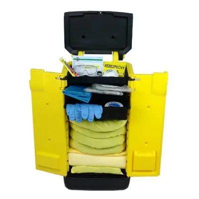 KIT de urgenta pentru scurgeri accidentale substante chimice - 50 litri