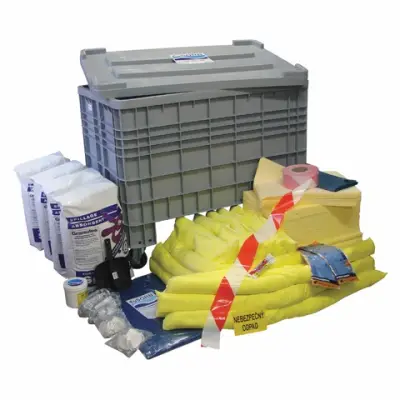 KIT de urgenta scurgeri substante chimice - 400 Litri
