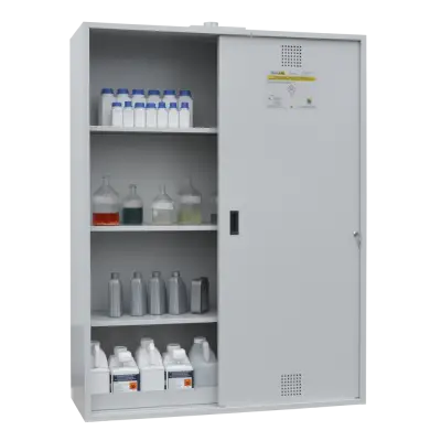 Dulap cu usi glisante pentru depozitare substante chimice/inflamabile